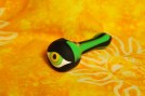 silicone eye green black pipe